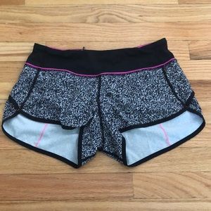 Lululemon size 4 speed shorts